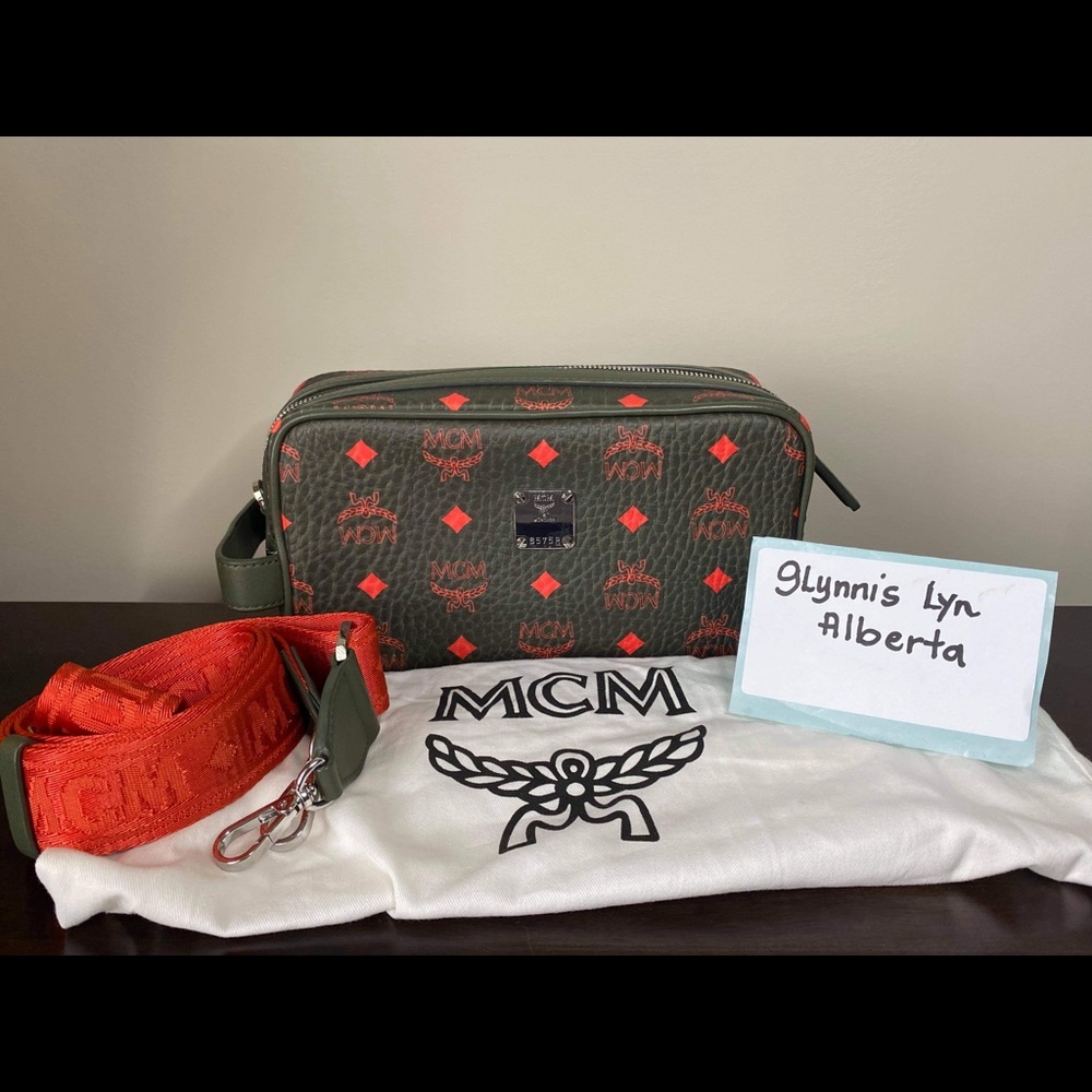 ❌SOLD❌MCM Wash bag